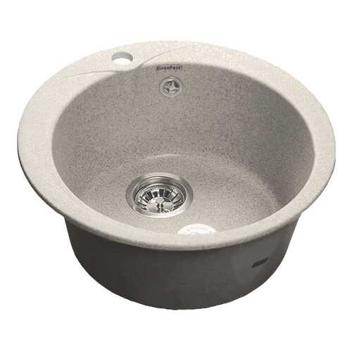 Мойка для кухни из мрамора GranFest Rondo GF-R480 серый в Касторама