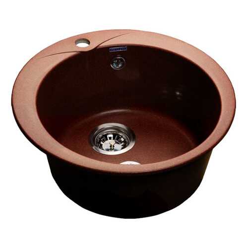 Мойка для кухни из мрамора GranFest Rondo GF-R480 терракот в Касторама