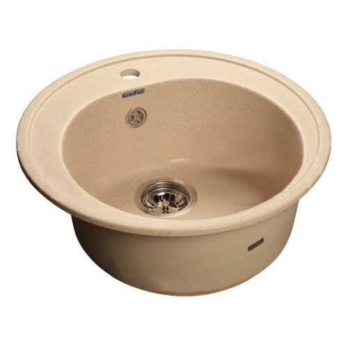 Мойка для кухни из мрамора GranFest Rondo GF-R510 бежевый в Касторама