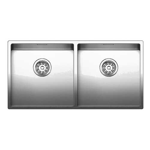 Мойка для кухни из нержавеющей стали Blanco CLARON 400/400-U 521618 сталь в Касторама
