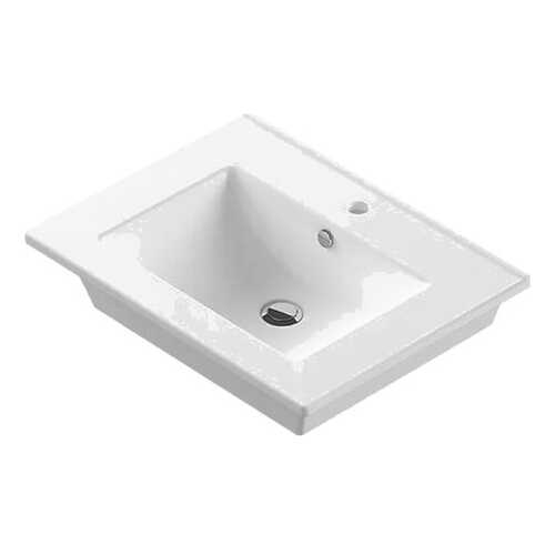 Накладная раковина Sanita Quadro 60 F01 белый в Касторама