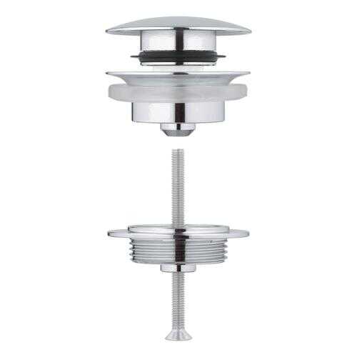 Полуавтоматический донный клапан GROHE 65807000, хром в Касторама