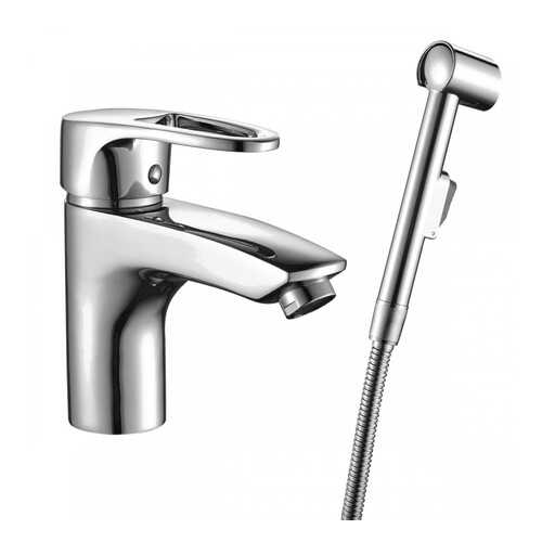 Смеситель Decoroom DR67015 одноручный для умывальника и биде монолитный, хром в Касторама