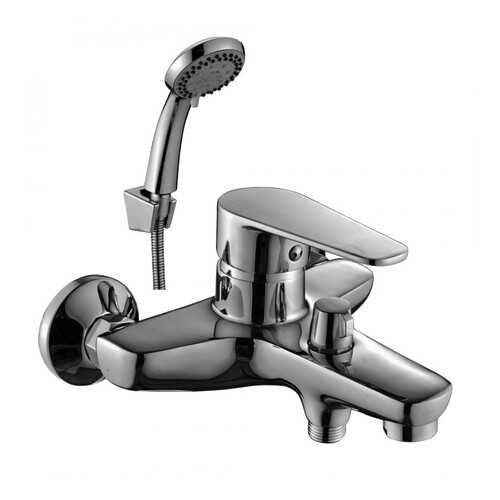 Смеситель Decoroom DR69036 одноручный для ванны с коротким изливом, хром в Касторама