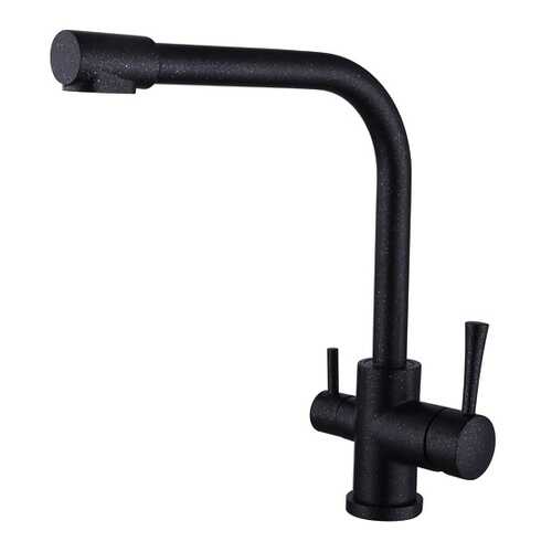 Смеситель для кухни Kaiser Merkur 26044-2 с подключением к фильтру Black Marble в Касторама