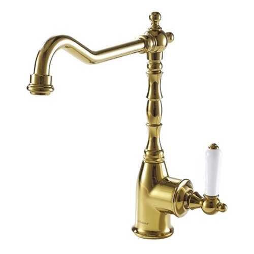 Смеситель для кухонной мойки BRAVAT Art F775109G-1 золото в Касторама