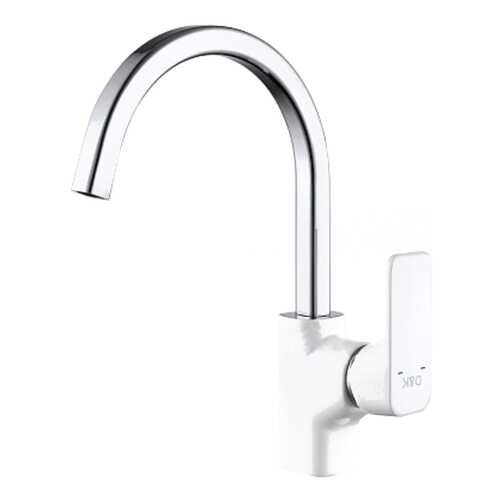 Смеситель для кухонной мойки D&K DK Berlin Steinbeis DA1432416 белый в Касторама