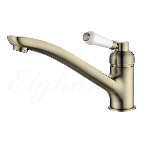 Смеситель для кухонной мойки Elghansa 5600586-Bronze в Касторама