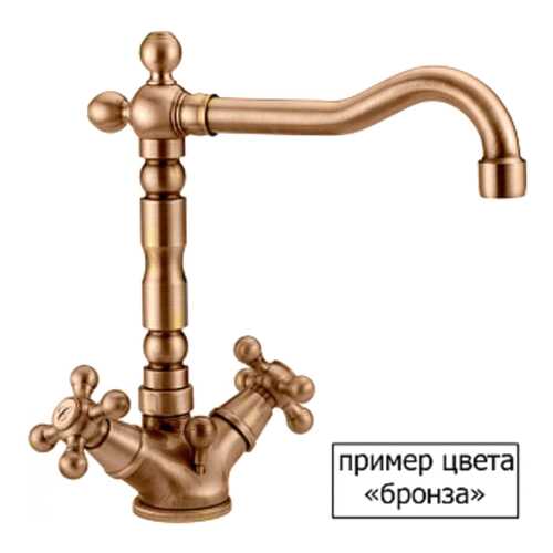 Смеситель для кухонной мойки Fiore Margot 26ZZ0643 бронза в Касторама