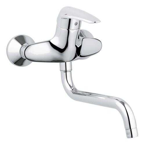 Смеситель для кухонной мойки Grohe Eurodisc 33772001 хром в Касторама