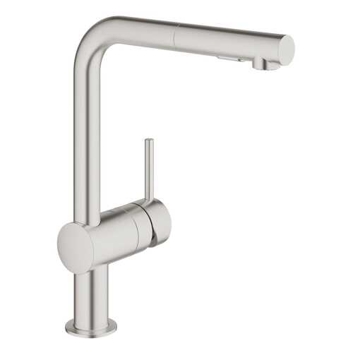 Смеситель для кухонной мойки Grohe Minta 30274DC0 суперсталь в Касторама