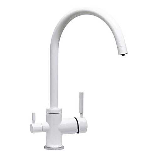Смеситель для кухонной мойки Seaman Barcelone SSL-5385 Snow 470619 белый в Касторама