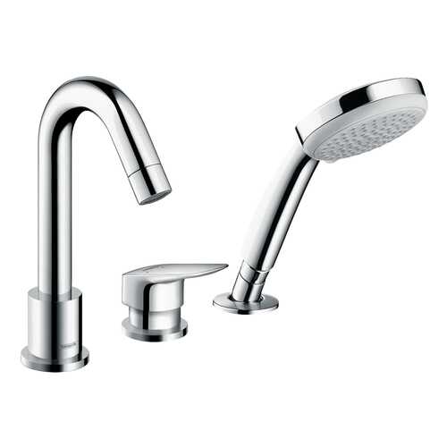 Смеситель для ванны на борт Hansgrohe Logis 71313000 хром в Касторама