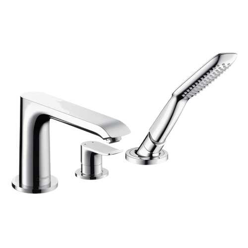 Смеситель для ванны на борт Hansgrohe Metris 31190000 хром в Касторама