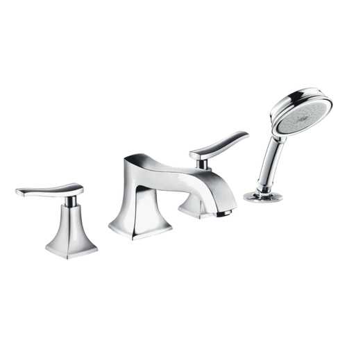 Смеситель для ванны на борт Hansgrohe Metris Classic 31314000 хром в Касторама