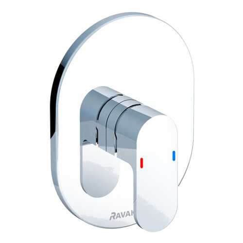 Смеситель скрытого монтажа Ravak Chrome CR 066.00 без переключателя для R-box, X070057 в Касторама