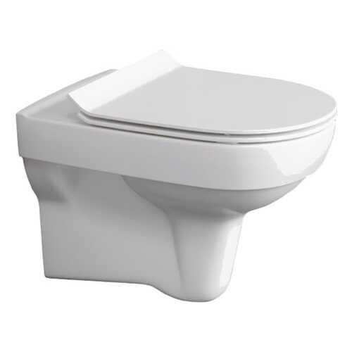 Подвесной унитаз Cersanit Carina Clean On S-MZ-CARINA-COn-S-DL-w белый в Касторама