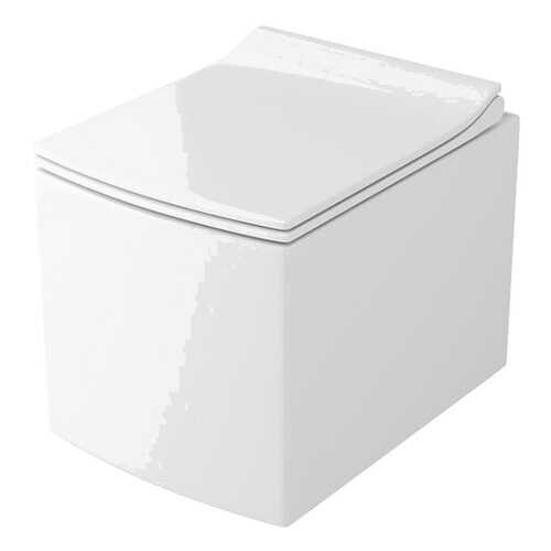 Унитаз подвесной безободковый OWL Cube Cirkel-H OWLT190803 с сиденьем микролифт в Касторама