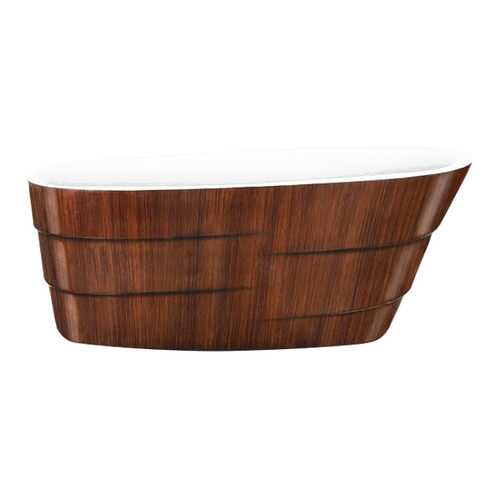 Акриловая ванна Lagard AUGUSTE Brown Wood 170х75 см в Касторама