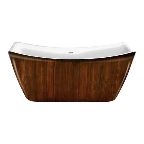 Акриловая ванна Lagard MEDA Brown Wood 170х78 см в Касторама