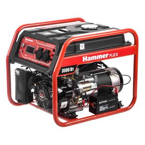 Бензиновый генератор HAMMER GN4000E в Касторама