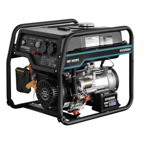Бензиновый генератор Hyundai HHY 5020FE в Касторама