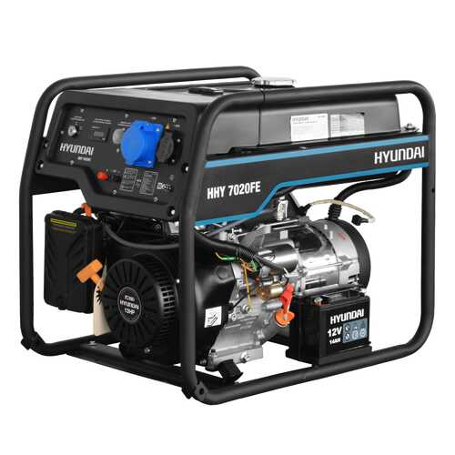 Бензиновый генератор Hyundai HHY 7020FE в Касторама