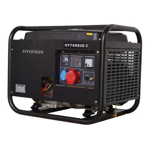 Бензиновый генератор Hyundai HY 7000SE-3 в Касторама