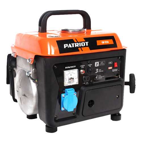 Бензиновый генератор Patriot GP 910 474101519 в Касторама