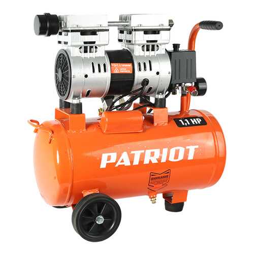 Компрессор Patriot WO 24-160 Безмасляный 1100 Вт 220 В 525306375 в Касторама
