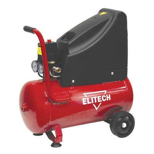 Поршневой компрессор Elitech КПБ 190/24+4К 181254 в Касторама
