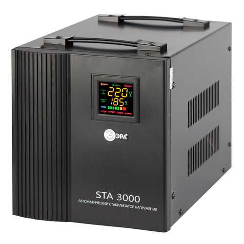 Однофазный стабилизатор ЭРА STA-3000 C0036573 в Касторама