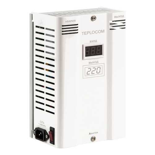 Однофазный стабилизатор TEPLOCOM ST-600 INVERTOR в Касторама