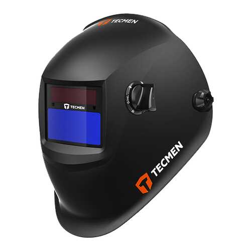Сварочная маска с автоматическим светофильтром TECMEN ADF - 715S 9-13 TM15 черная 510324 в Касторама