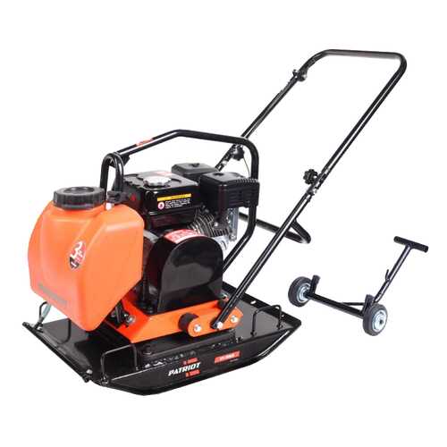 Виброплита Patriot VT-100LB, Loncin G160F 5 л/с, плита - 650х450 мм, 100 кг, в Касторама