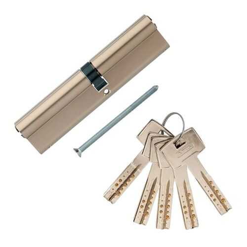 Европрофильный цилиндр ABUS M12R410 ключ/ключ 60-70 (130 мм) NI (5 key) в Касторама