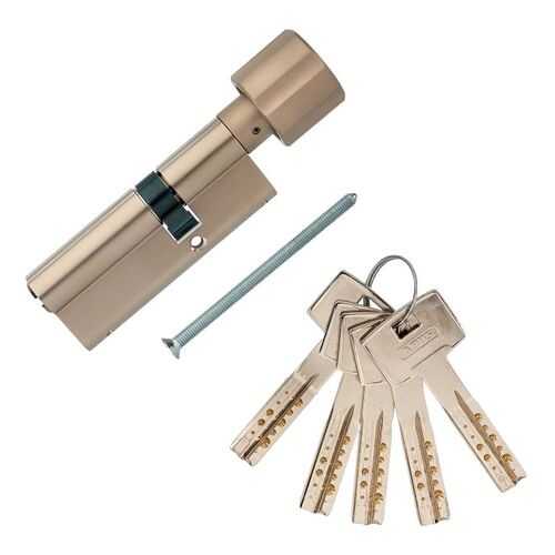 Европрофильный цилиндр ABUS M12R430 ключ/вертушка 55-30 (85 мм) NI (5 key) в Касторама