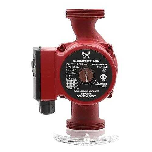 Циркуляционный насос Grundfos UPS 32-40 180 96281389 в Касторама