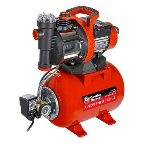 насосная станция Quattro Elementi Automatico 1101 FL в Касторама
