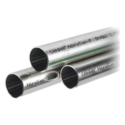 Sanha 9650 9650 NiroSan ECO сист.труба в штангах нержавеющая сталь 22x0,7, 3 метра в Касторама